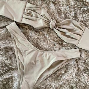 Tan + Lines Hamptons swim top